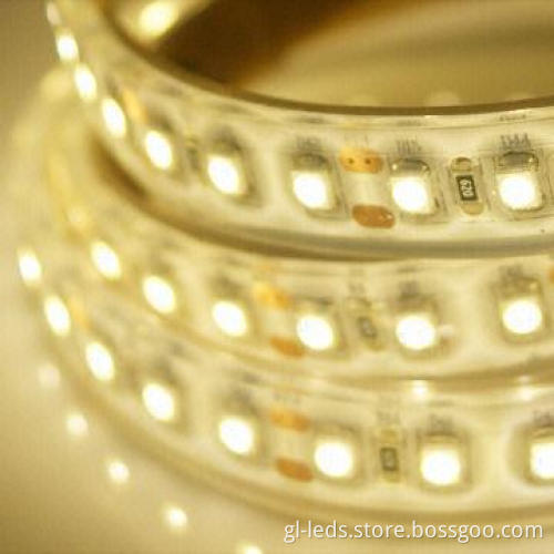 60W 300 LEDs 2835 SMD 24V DC LED Flexible Strips with 30,000 Hours Lifespan